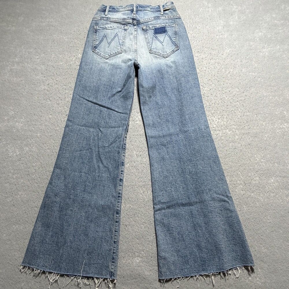 Mother Wide Leg Jeans Women’s Size 25 Lil' Moter Lil' Hustler Roller Fray